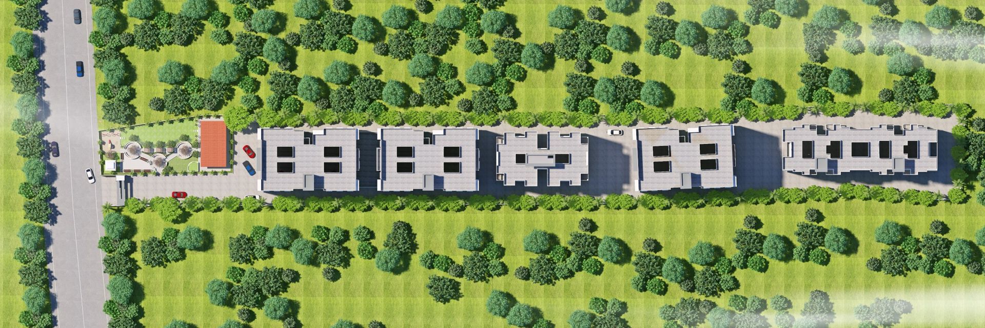 Master plan, top view