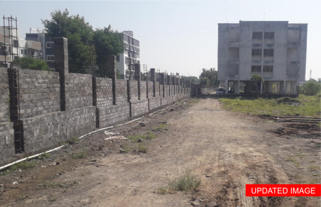 Sterling Residency, Shirwal Satara newly constructed boundry wall